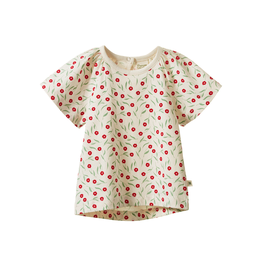 FAYE TEE - Joiette Print | Nature Baby