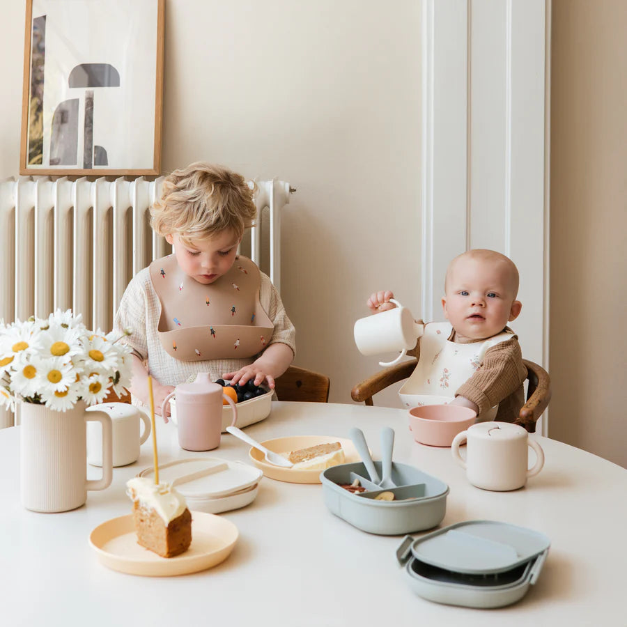 Trainer Sippy Cup with Handle - Ivory | Mushie