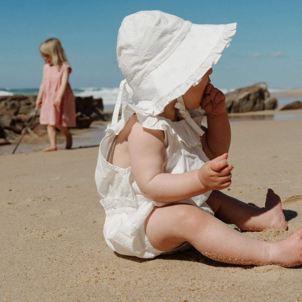 PLUM SUIT || IVORY FLORA | Nature Baby
