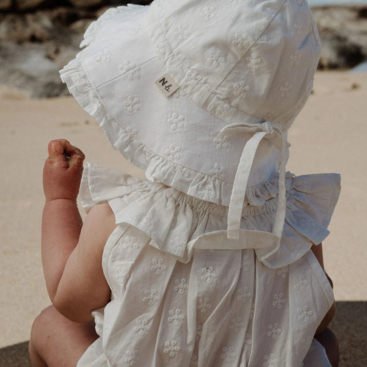 PLUM SUIT || IVORY FLORA | Nature Baby