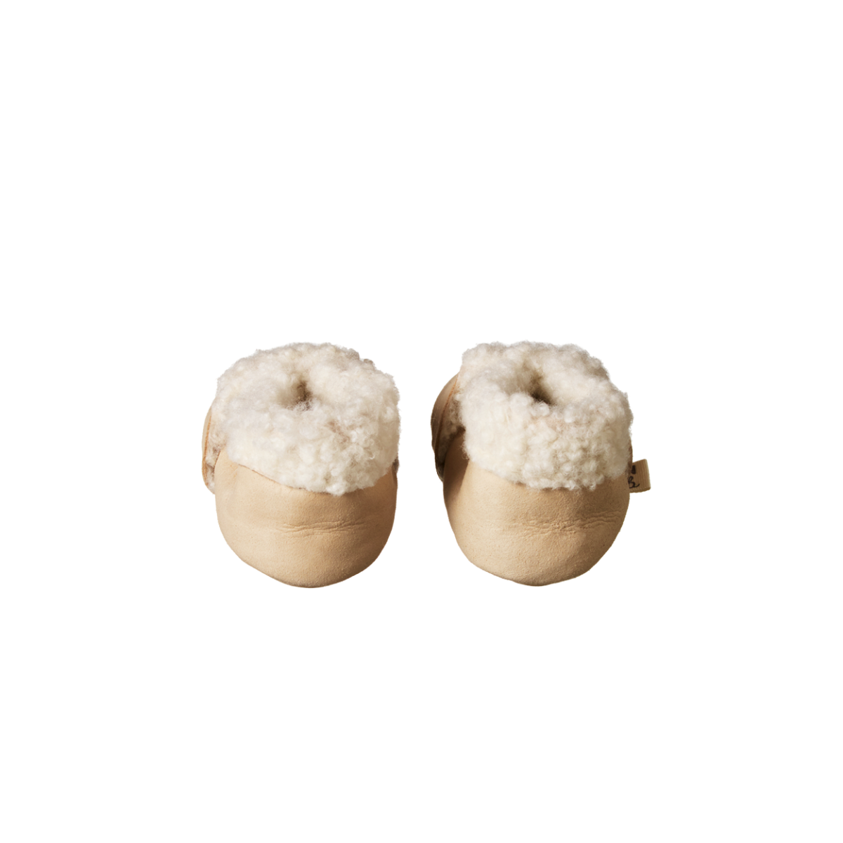 LAMBSKIN BOOTIES || Cream | Nature Baby