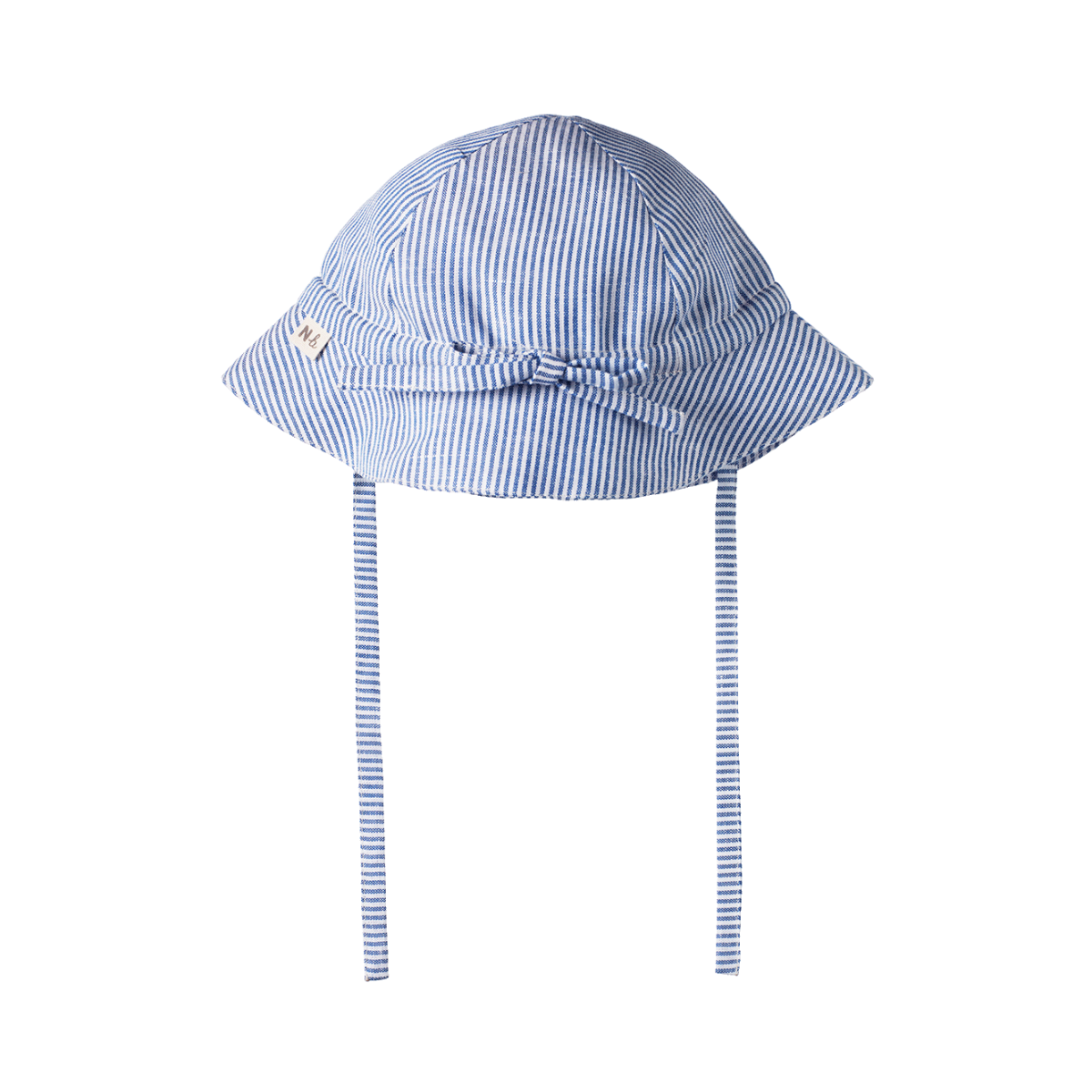 SUNHAT LINEN | Blue Stripe | Nature Baby