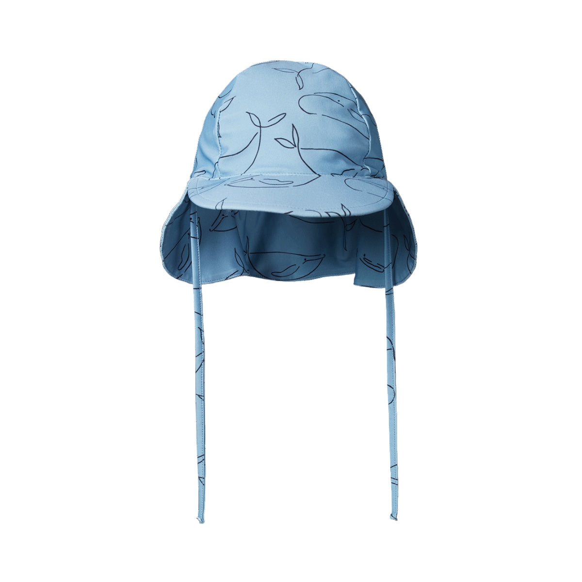 DASH HAT SWIM || BLUE WHALE PRINT | Nature Baby