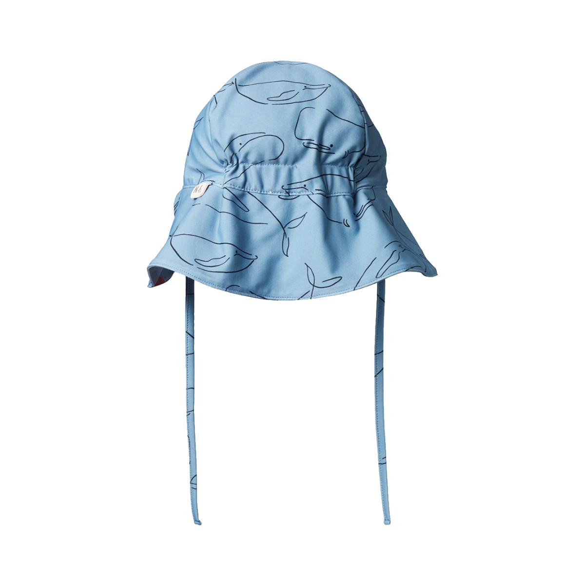 DASH HAT SWIM || BLUE WHALE PRINT | Nature Baby