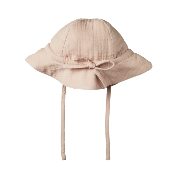 MUSLIN SUNHAT Rose Dust | Nature Baby