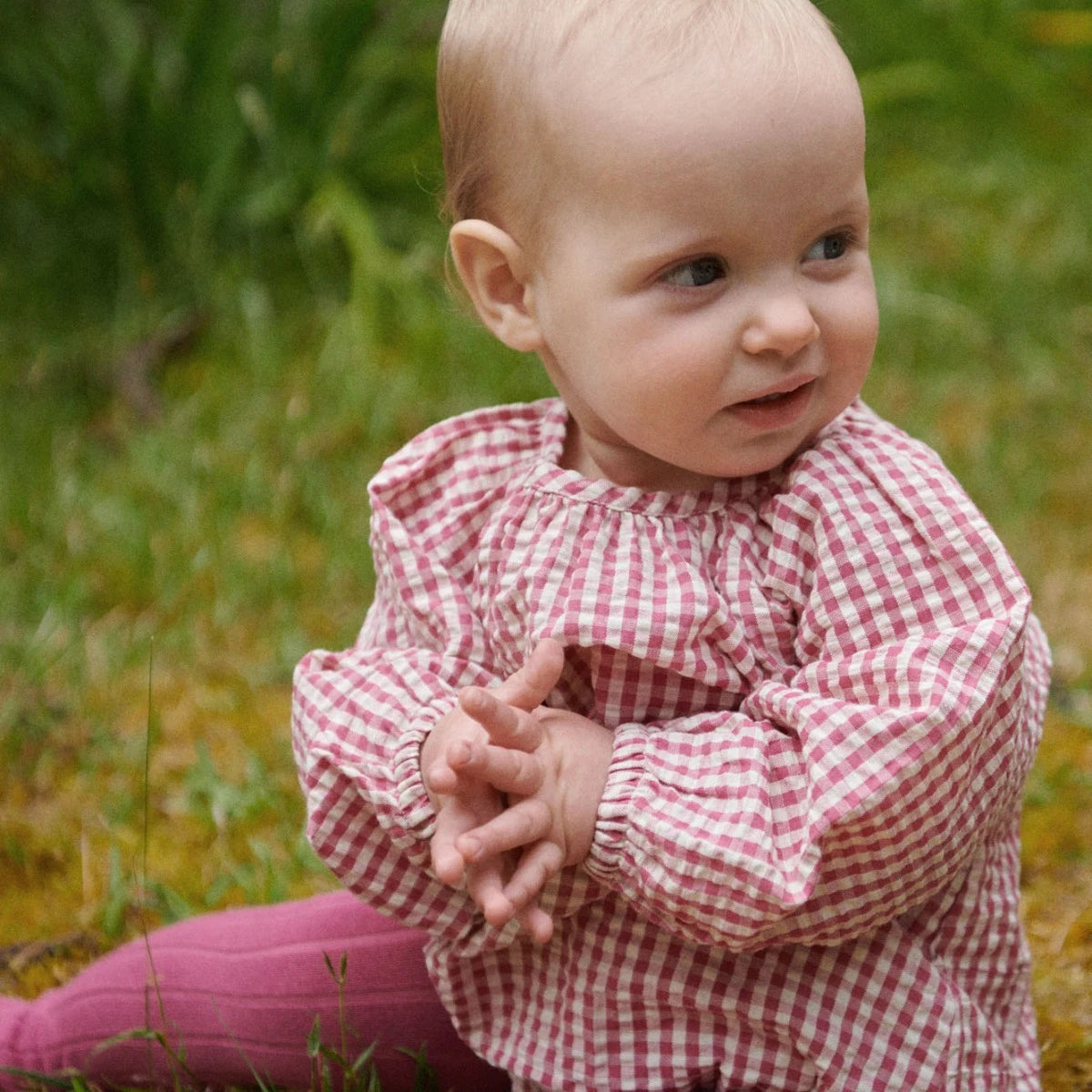 ORGANIC COTTON TIGHTS - Jam | Nature Baby