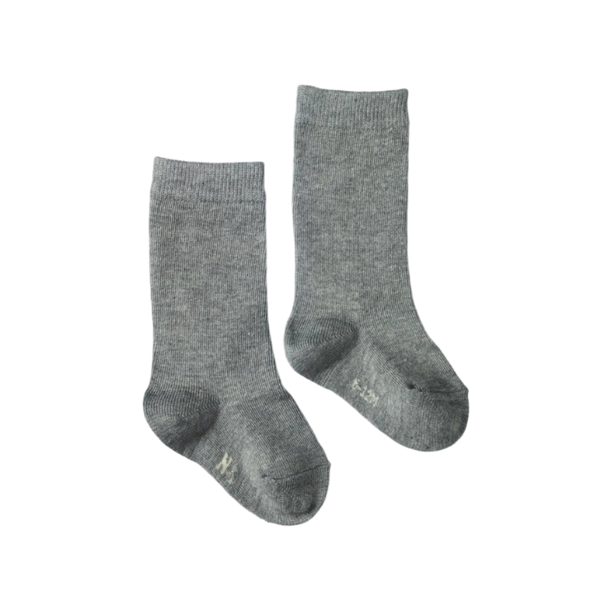Cotton Socks - Grey Marl | Nature Baby