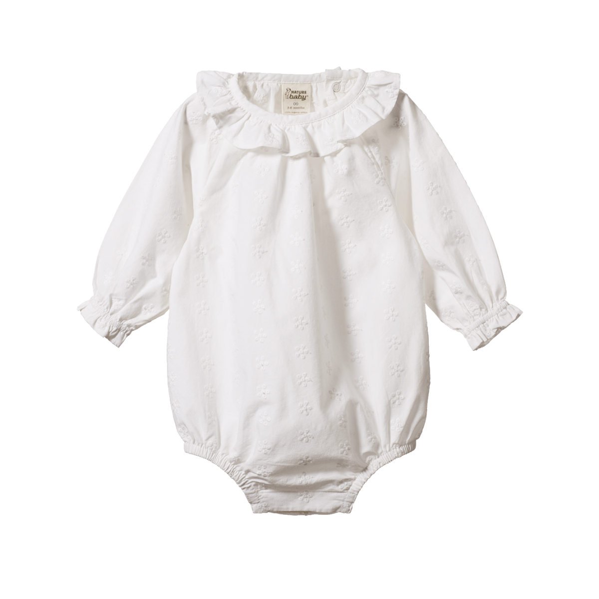 MEADOW BODYSUIT || IVORY FLORA | Nature Baby