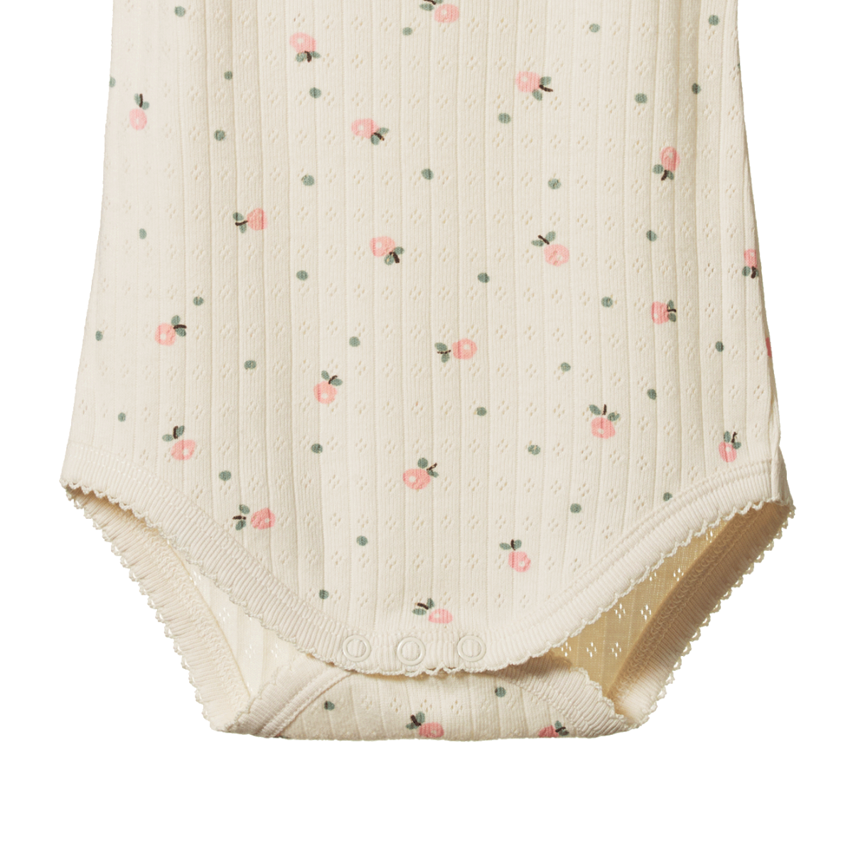 CAMISOLE BODYSUIT POINTELLE - Posey Blossom Print | Nature Baby