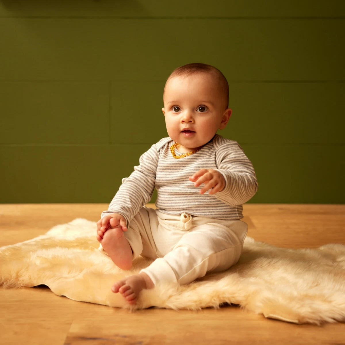 DRAWSTRING PANTS - Natural | Nature Baby