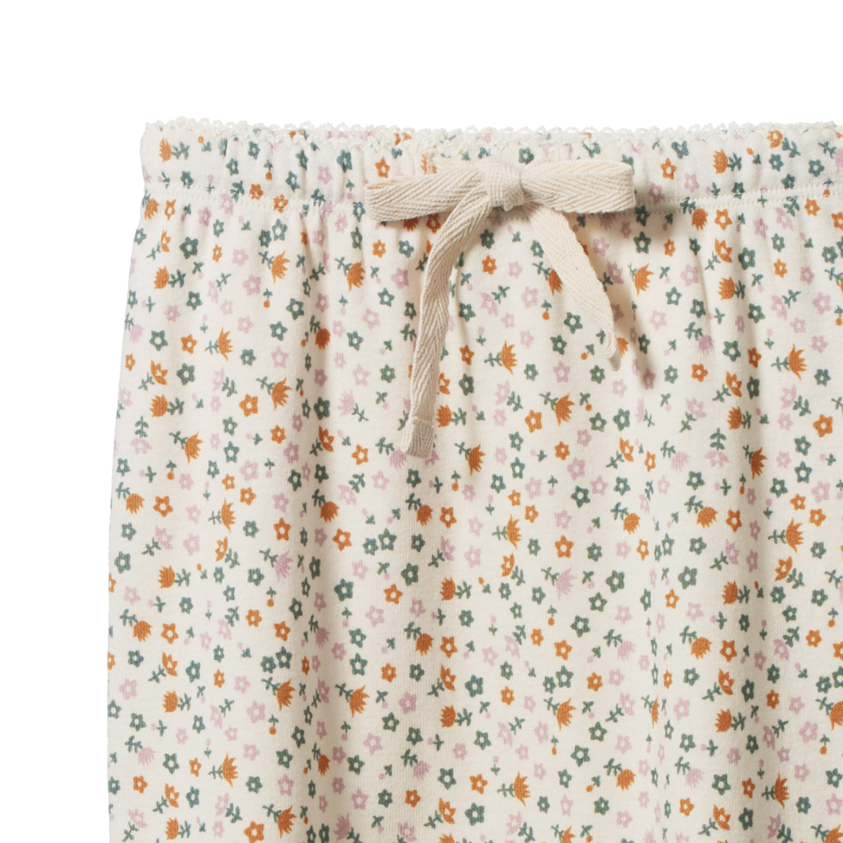 FOOTED ROMPERS || Pollyanna Print | Nature Baby