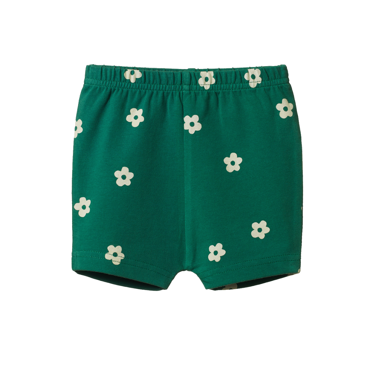 SELBY SHORTS || FLORA PEPPERMINT PRINT | Nature Baby