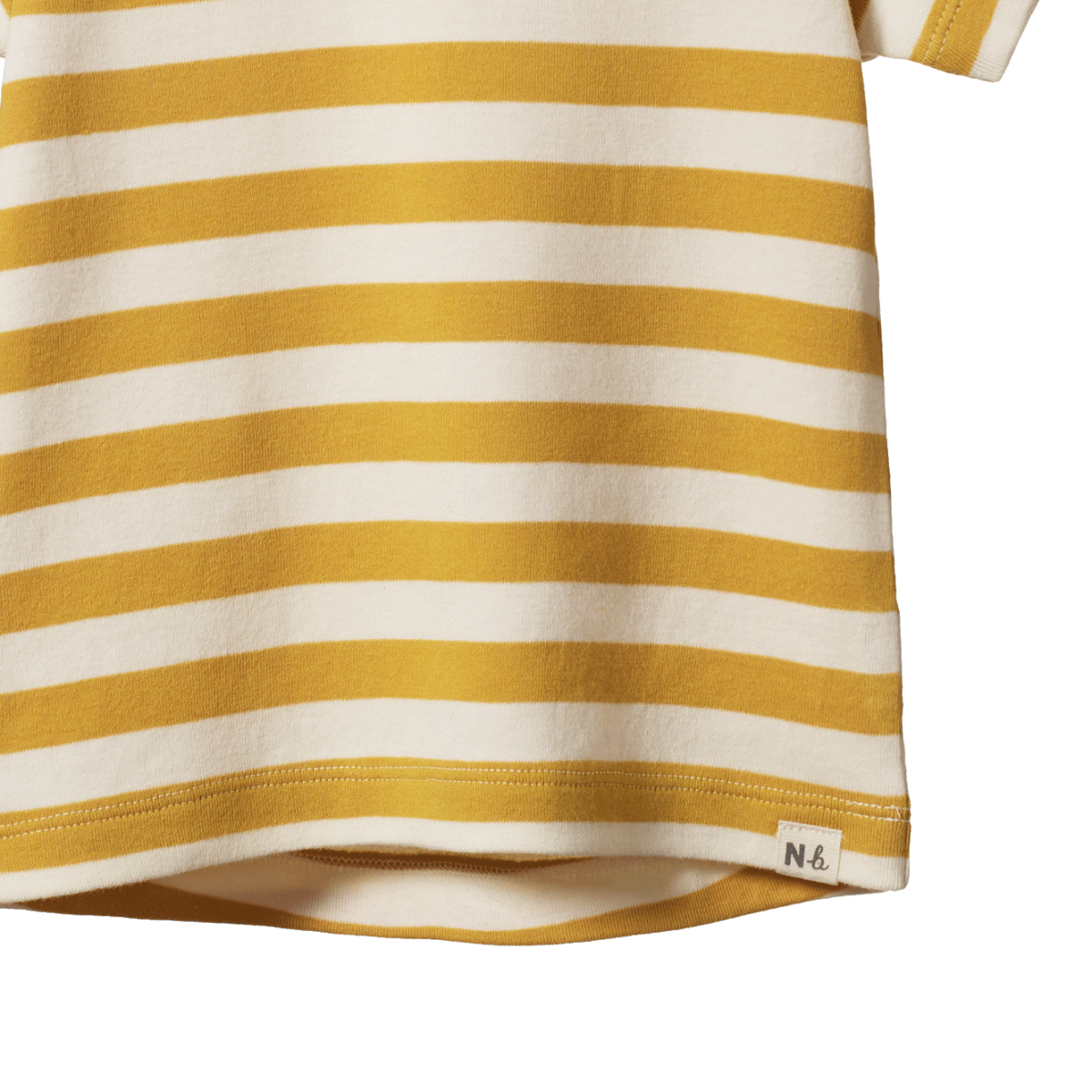 RIVER TEE - Golden Sea Stripe | Nature Baby