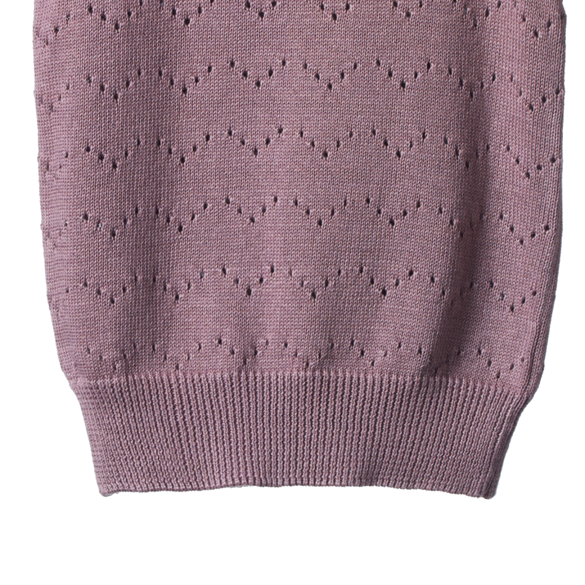MATHILDE VEST Twilight Pointelle | Nature Baby