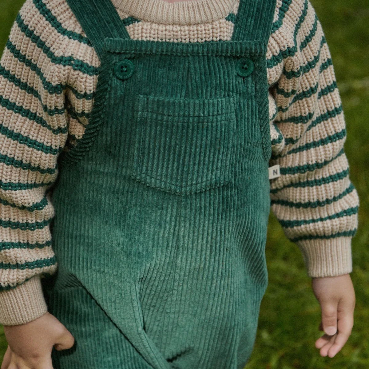 BILLY JUMPER || Pine Sailor Stripe |Nature Baby
