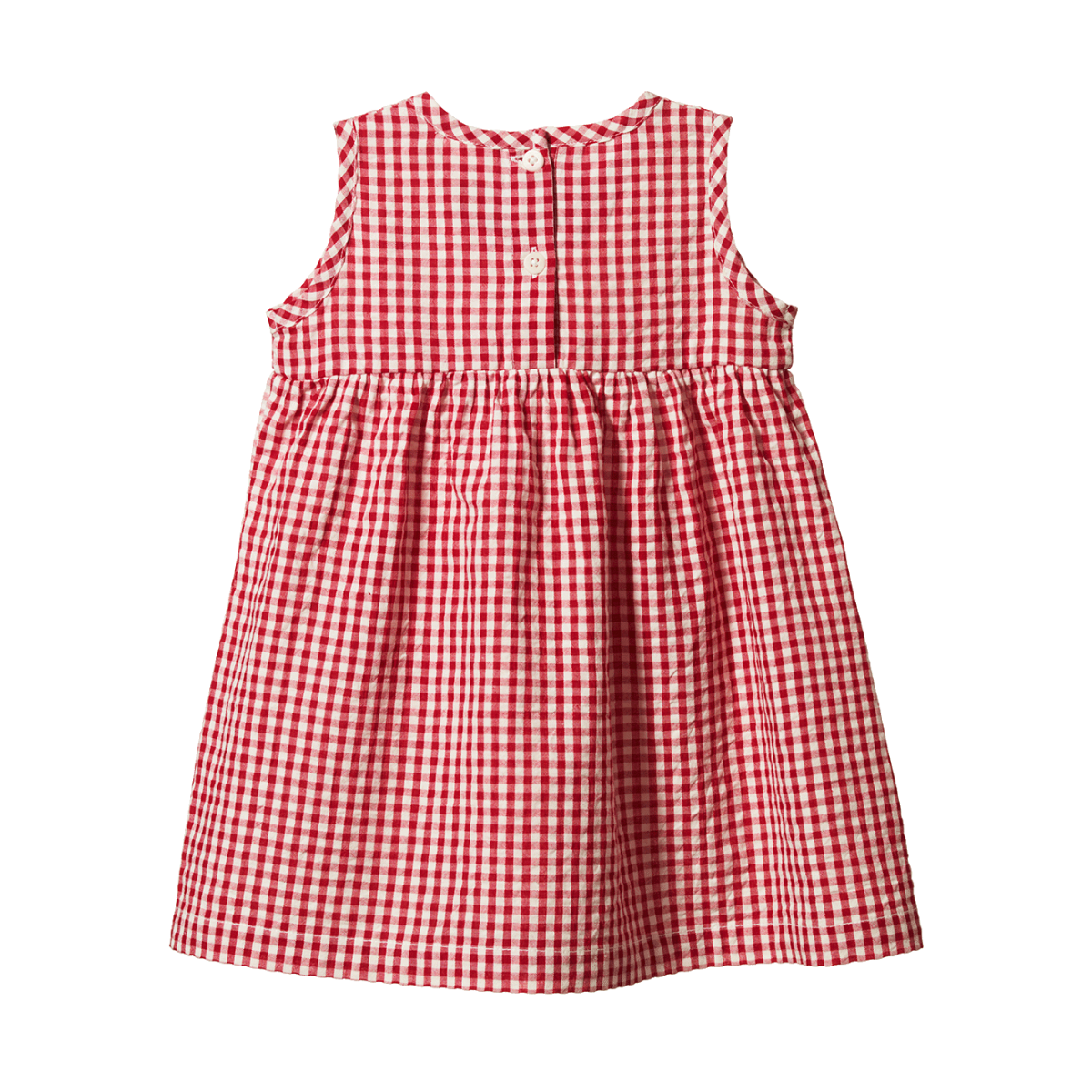 DOROTHY DRESS || RED CHECK | Nature Baby
