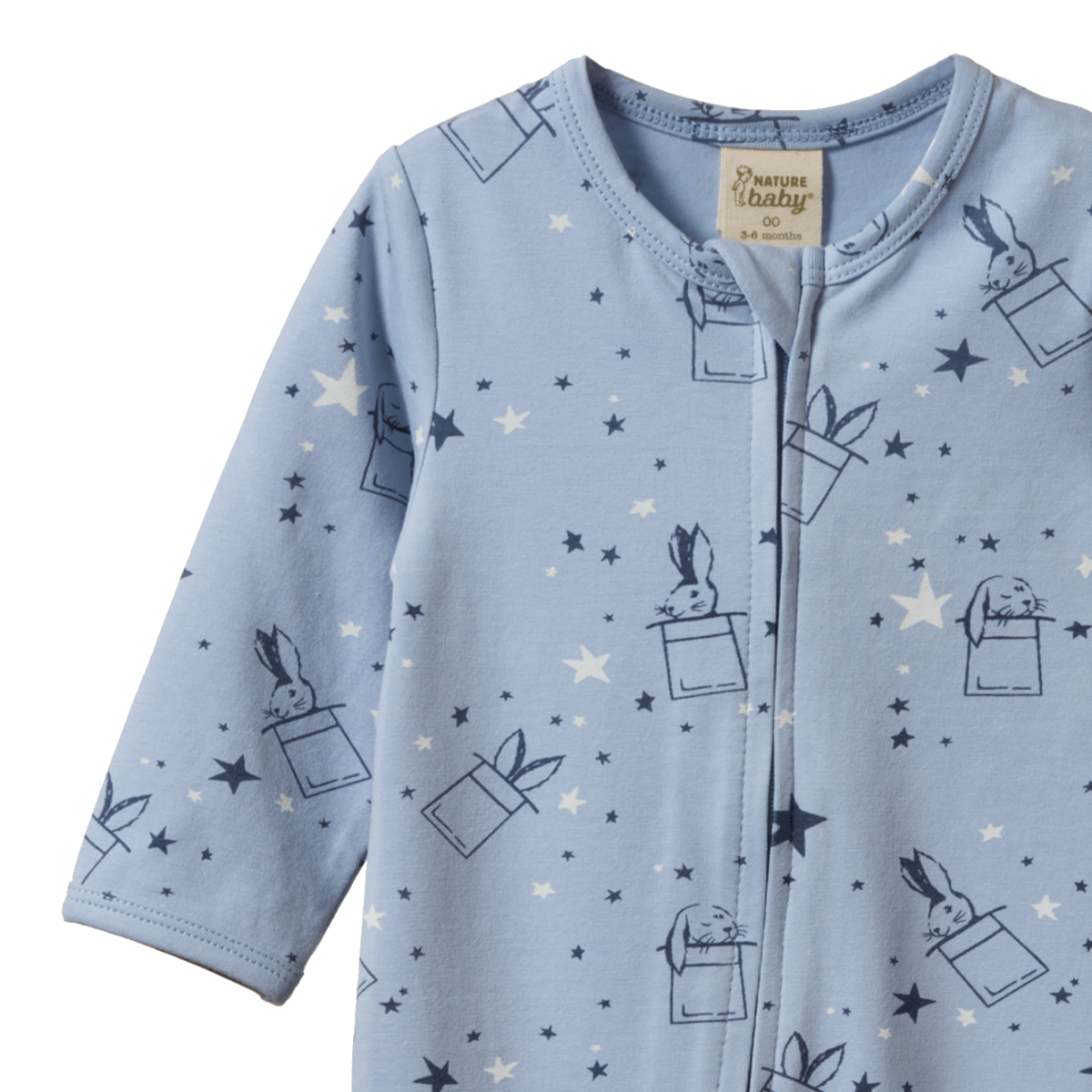 Dreamlands Suit - Illusion Bunny Print | Nature Baby