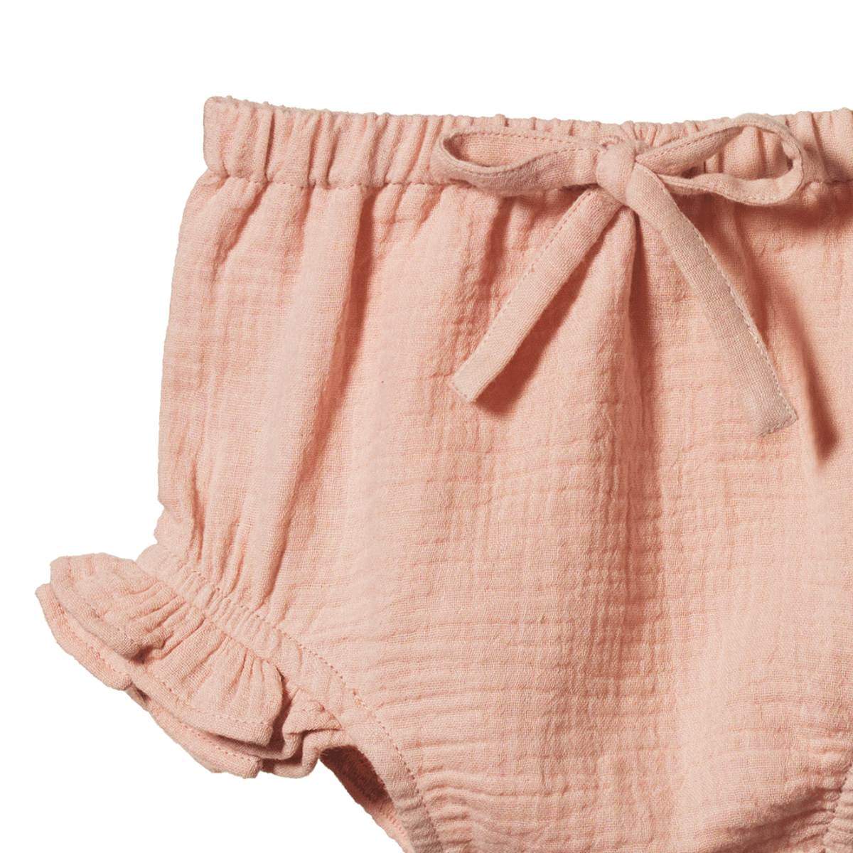 PETAL BLOOMERS MUSLIN. Rose Dust | Nature Baby