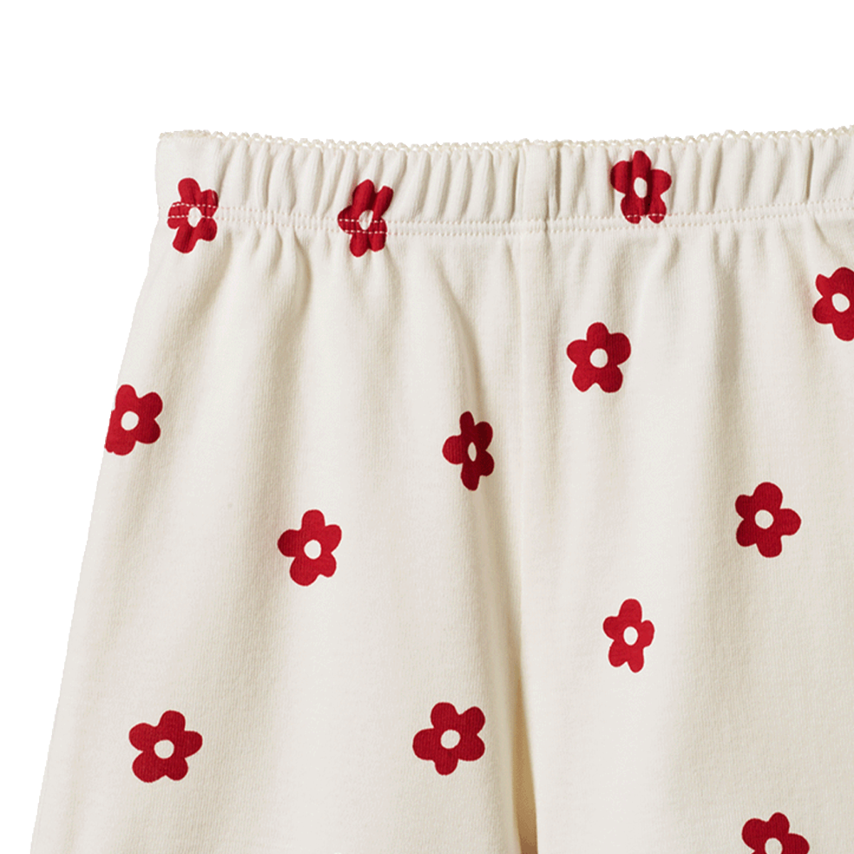 SINGLET PYJAMA SET || FLORA RED PRINT | Nature Baby