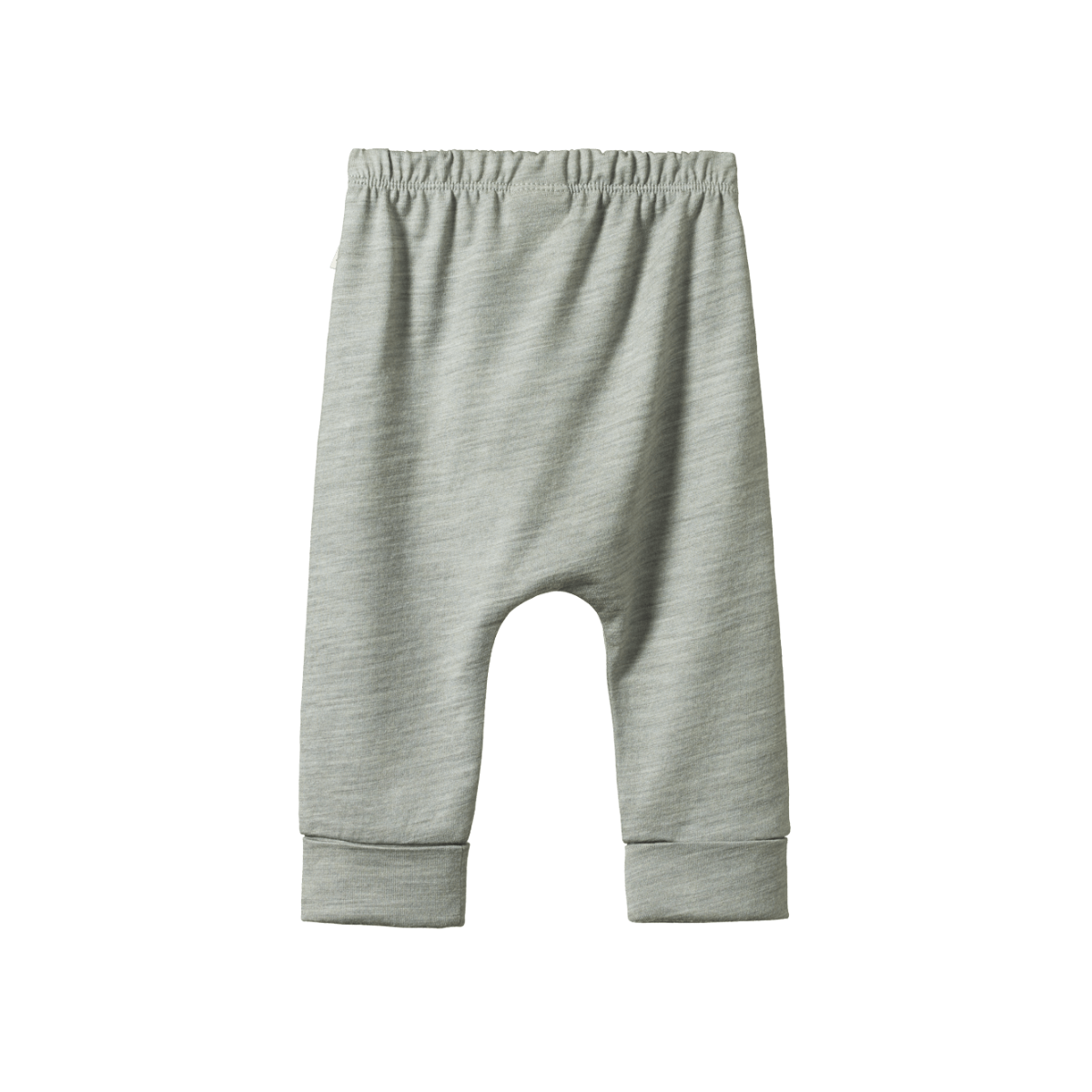 Merino drawstring pants - Grey Marl |Nature Baby