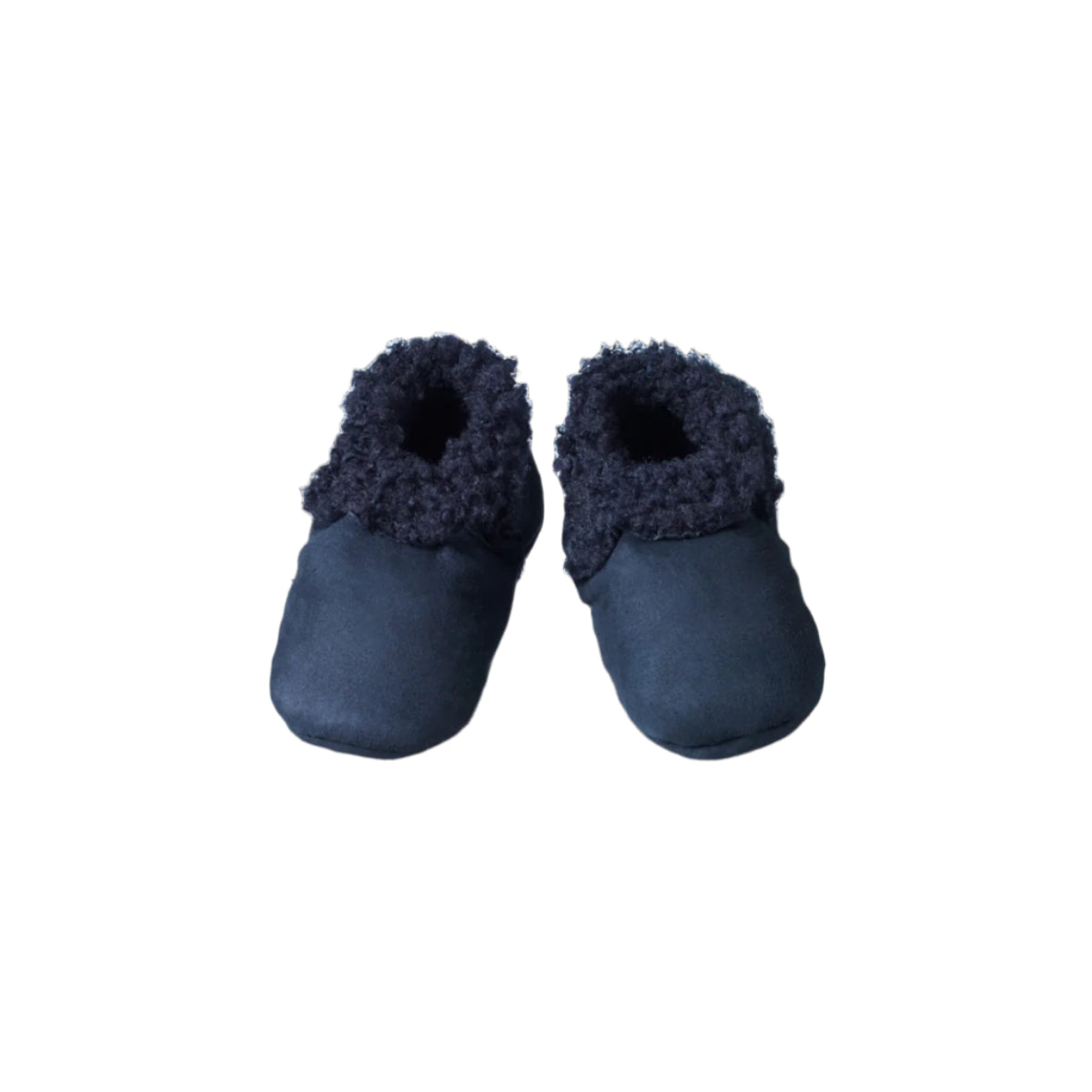 LAMBSKIN BOOTIES || Navy | Nature Baby