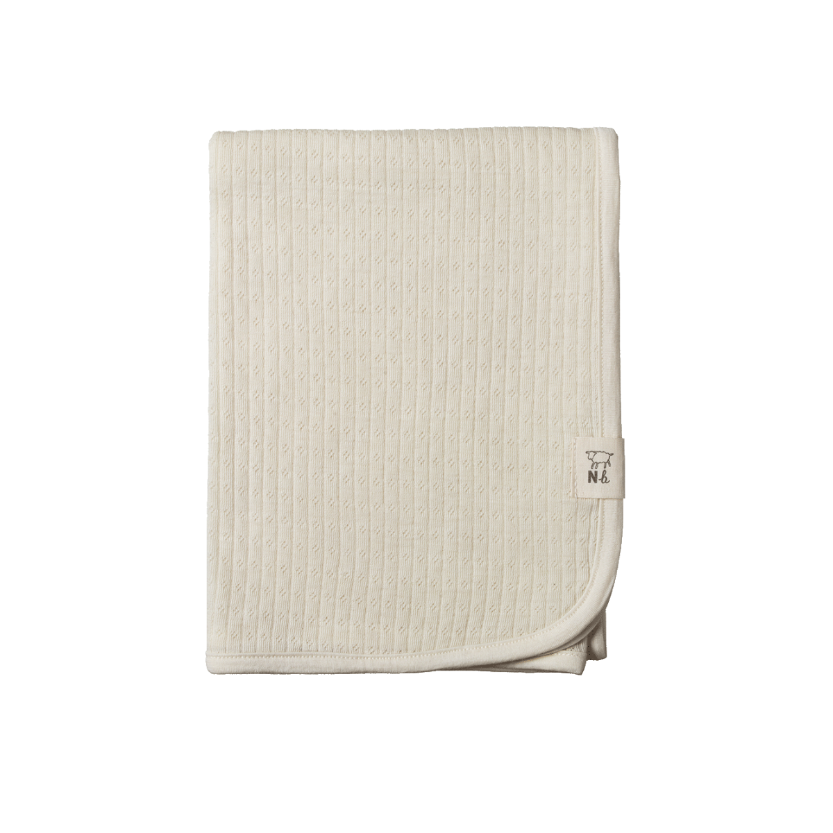 MERINO WOOL WRAP POINTELLE || Natural | Nature Baby