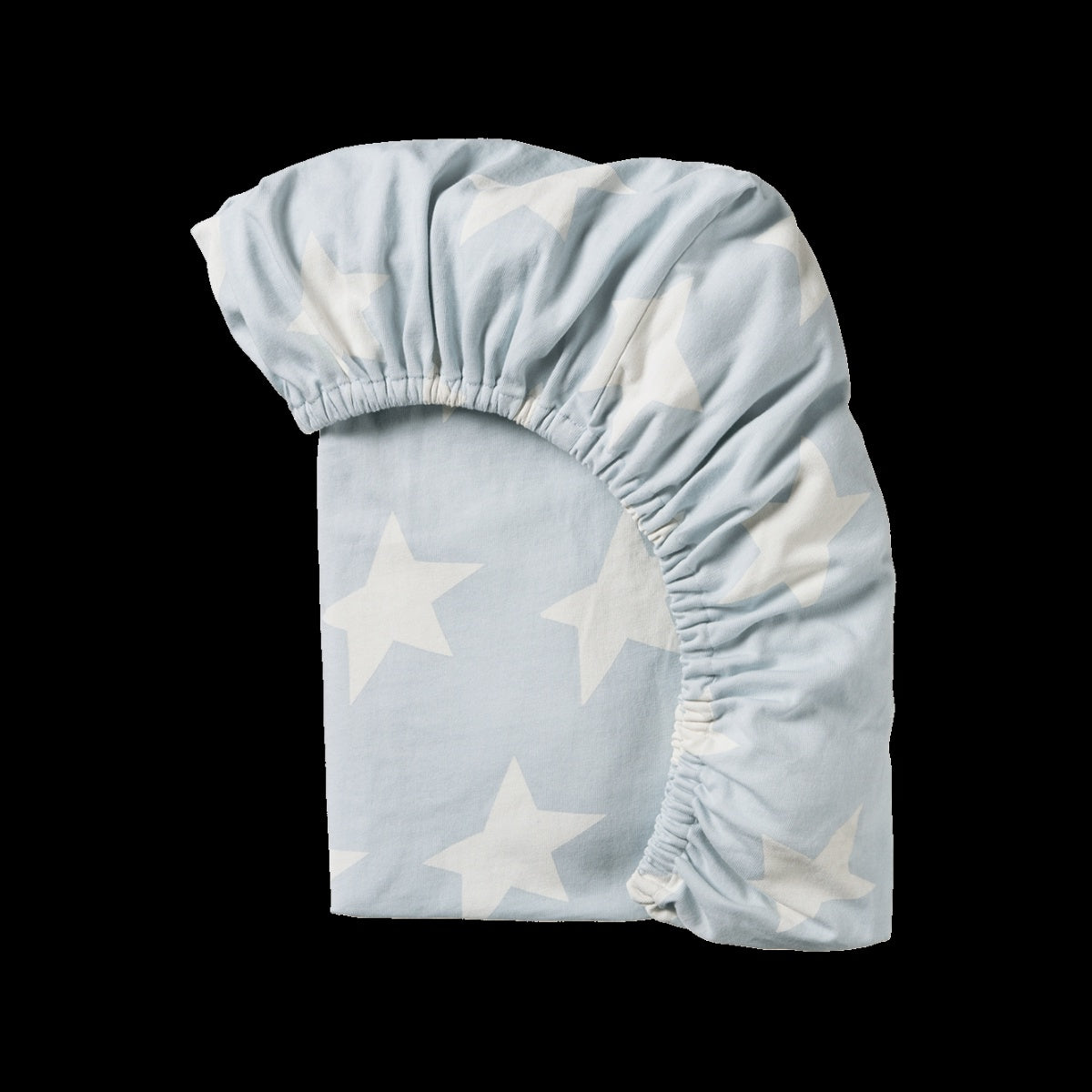 Fitted Sheet Jersey Cot || Magic Blue | Nature Baby