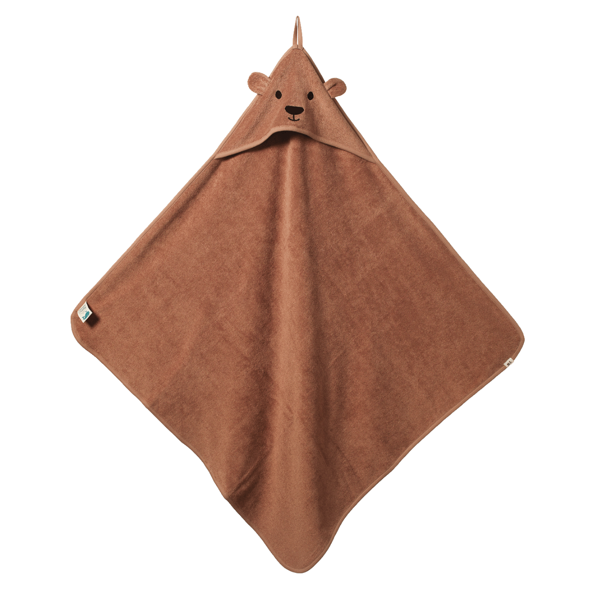 Bear Hooded Towel - Hazelnut | Nature Baby