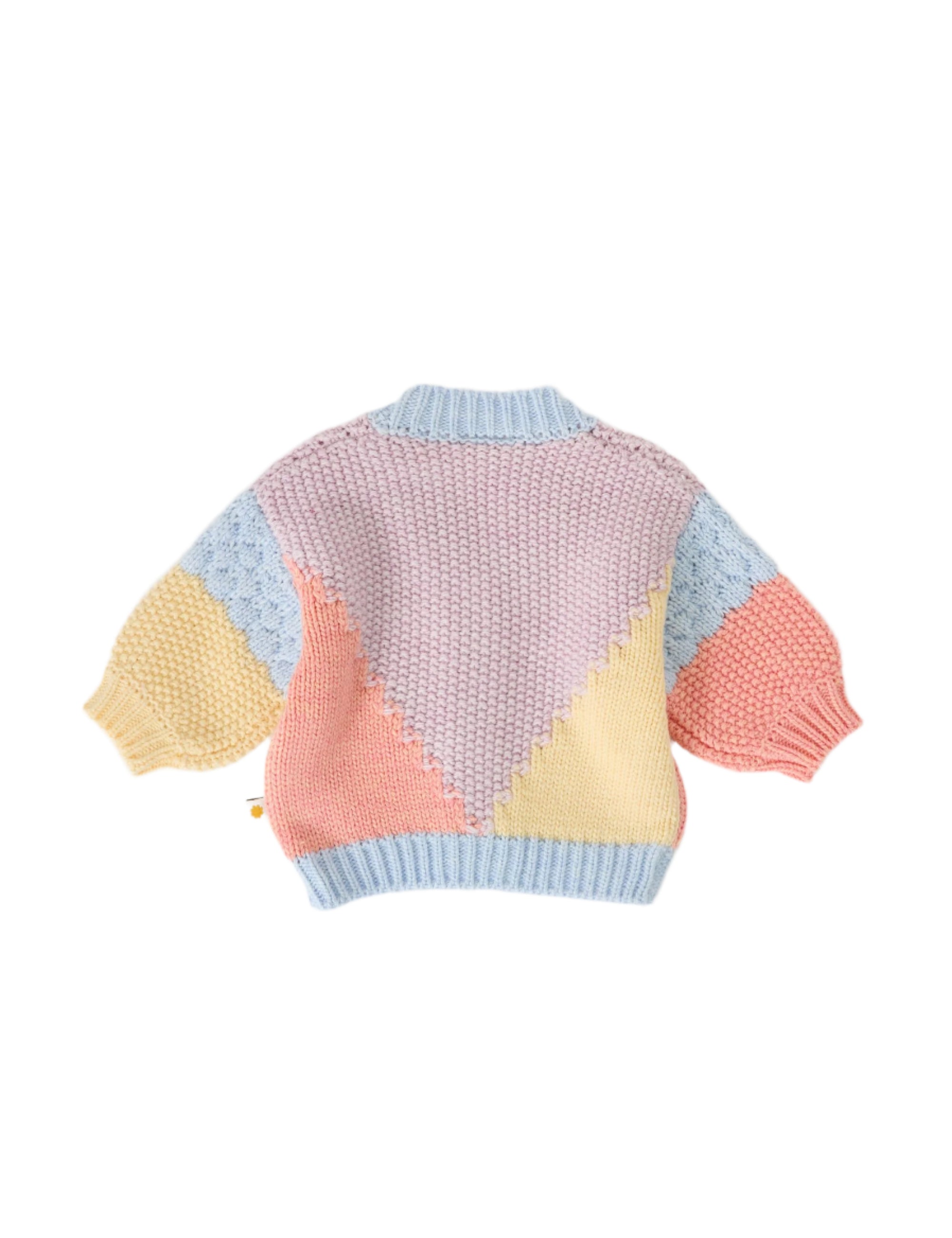 COLOUR BLOCK KNIT CARDIGAN | Goldie + Ace