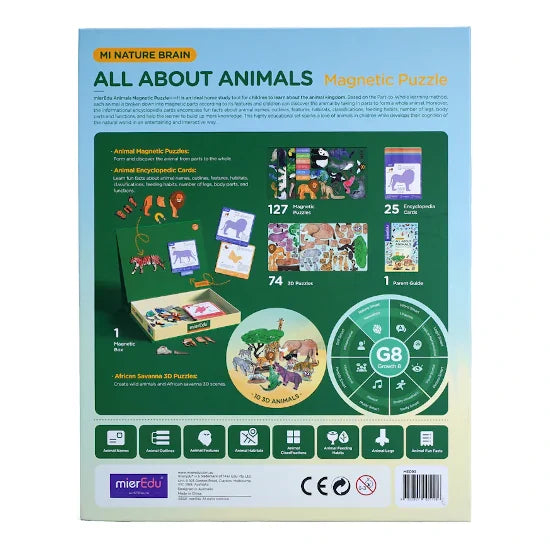 All About Animals - Magnetic Puzzle | MierEdu