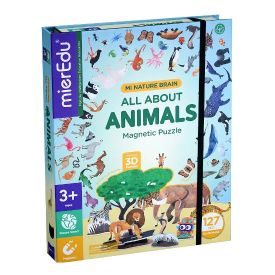 All About Animals - Magnetic Puzzle | MierEdu