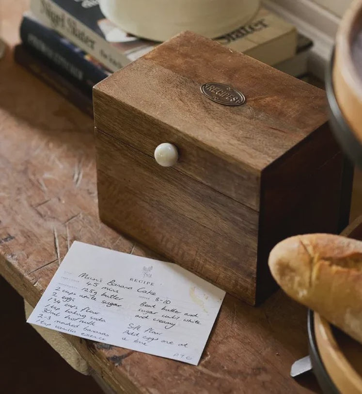 Porto Recipe Box | French Country