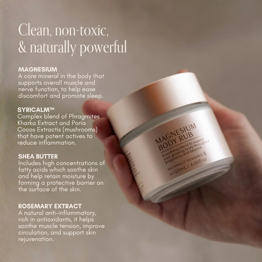 Magnesium Body Rub | Pure Mama