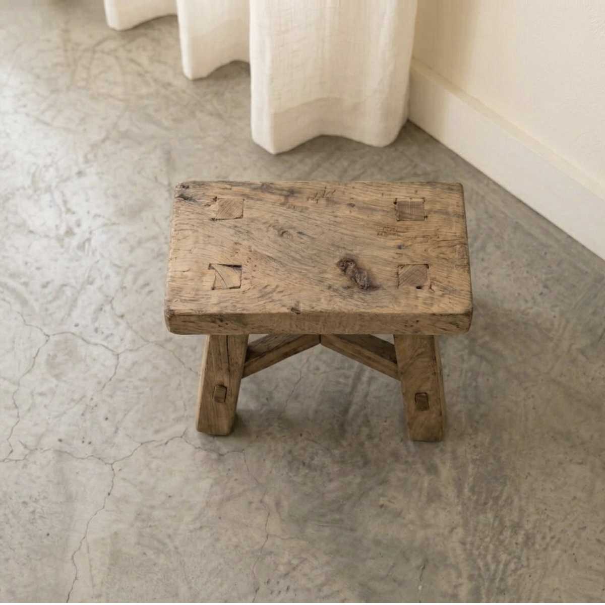Reclaimed Mini Stool | Barron Imports