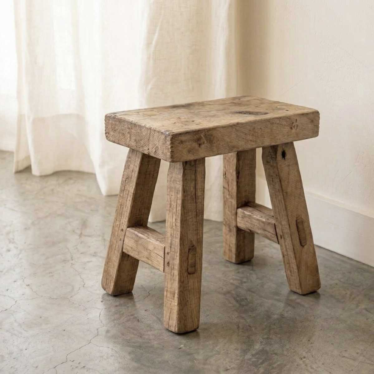 Reclaimed Mini Stool | Barron Imports