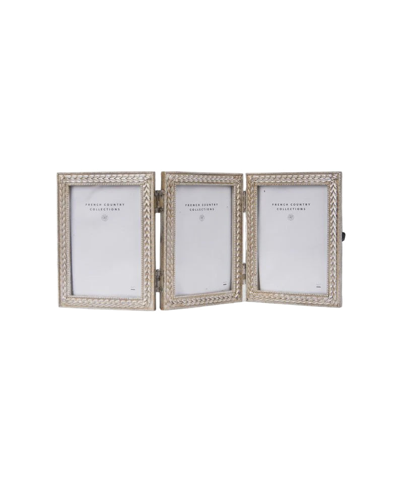 Eleanor Triple Photoframe 3.5x5" | French Country