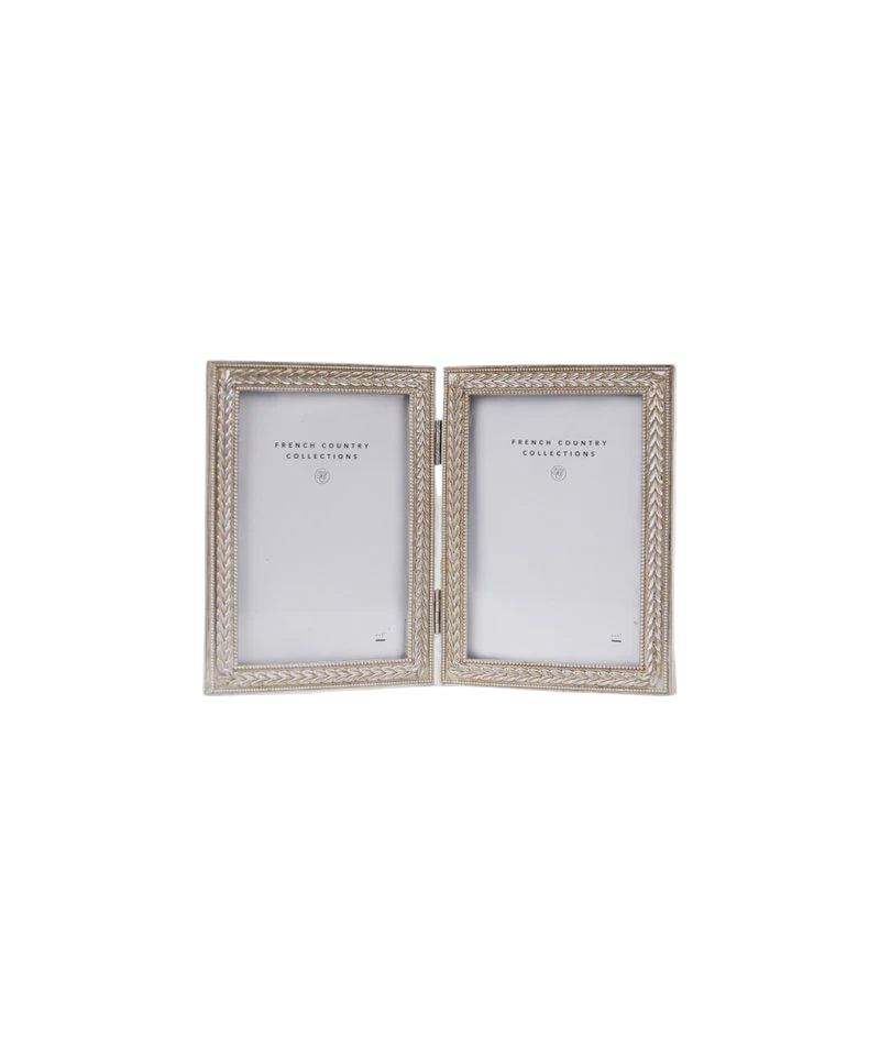 Eleanor Double Photoframe 4x6" | French Country