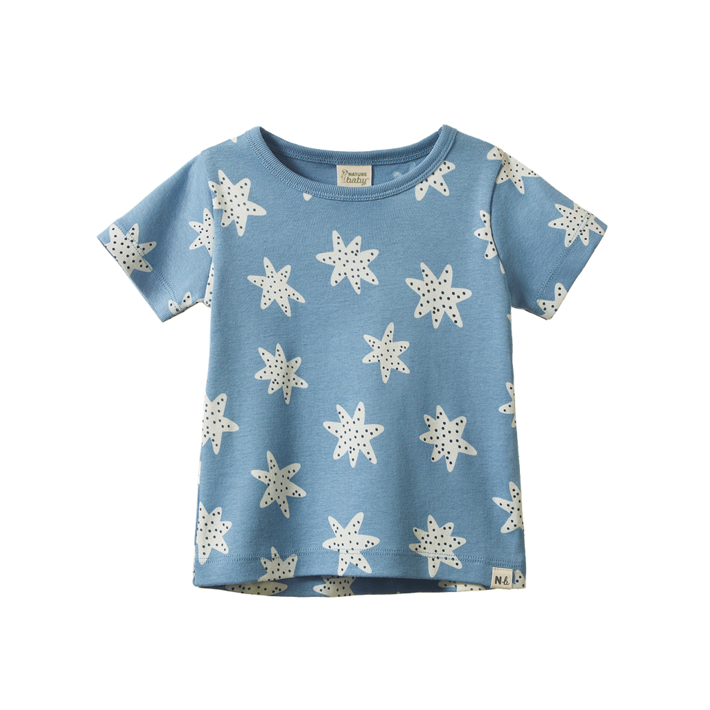 RIVER TEE - Sea Stars Print | Nature Baby