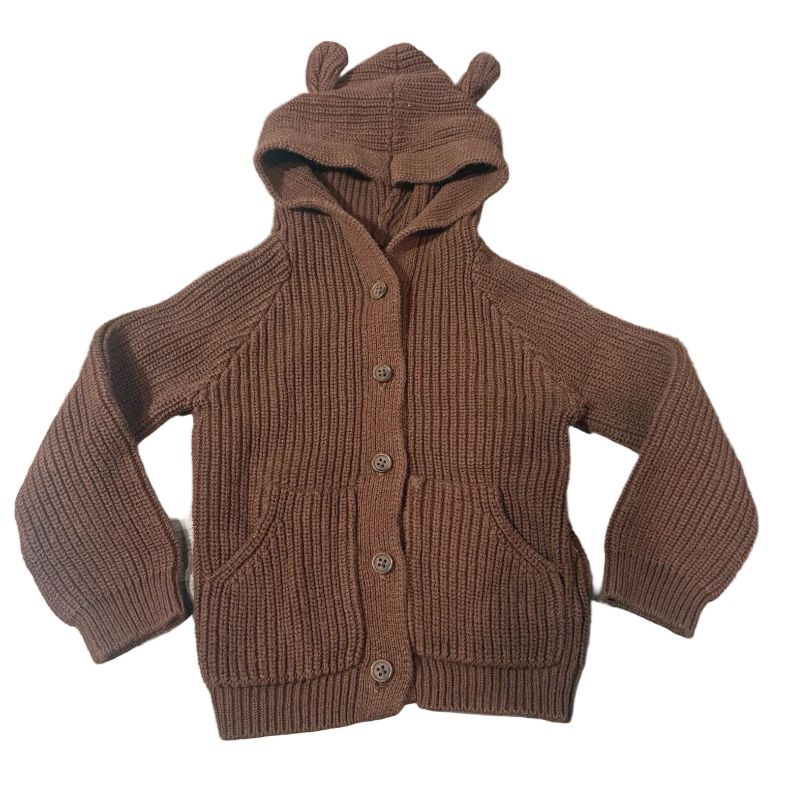 Bear Cardigan - Cinnamon Marle | Jamie Kay