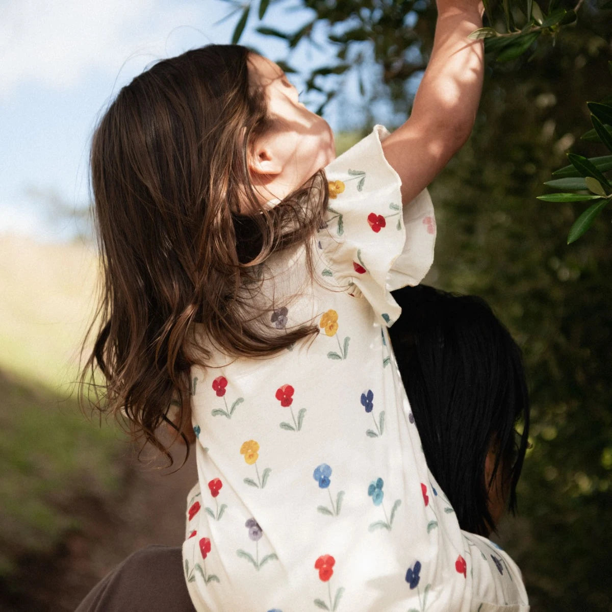 TILLY SUIT - Delphine Blooms Print | Nature Baby