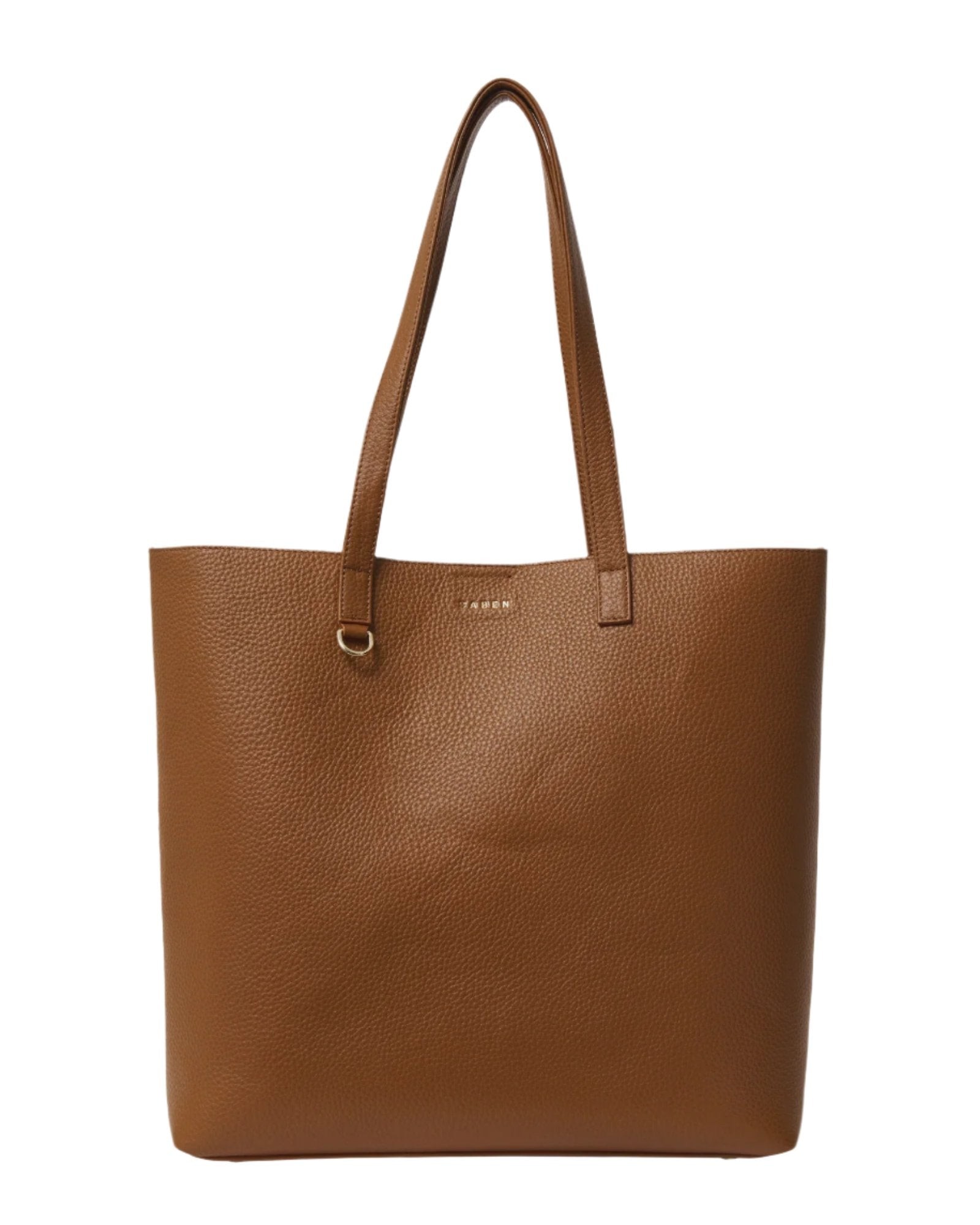 Carter Tote Tan + Tan Chain Print | Saben
