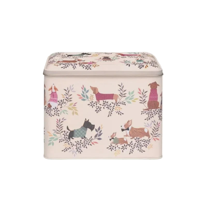 Extra Large Caddy Tin - Dapper Dogs | Sara Miller