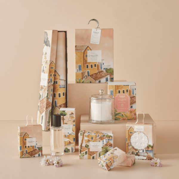 Valletta Scented Drawer Liners - 6 Sheets - Santal | Pilbeam Living