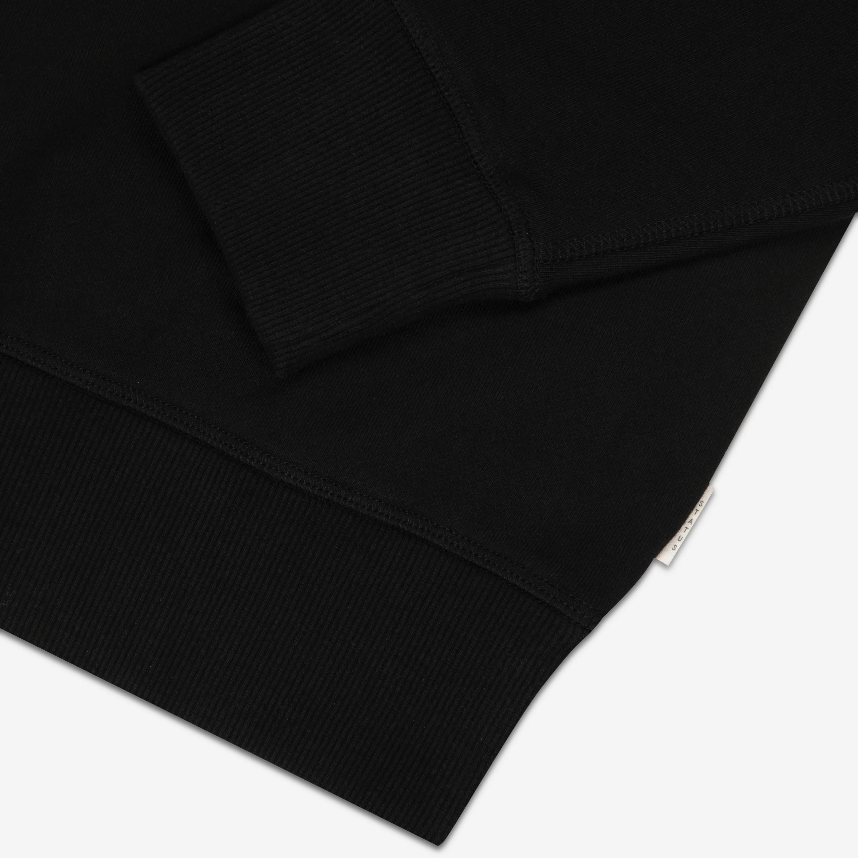 Could Be Nice Logo - Women's Classic Crew / Soft Black | Status Anxiety