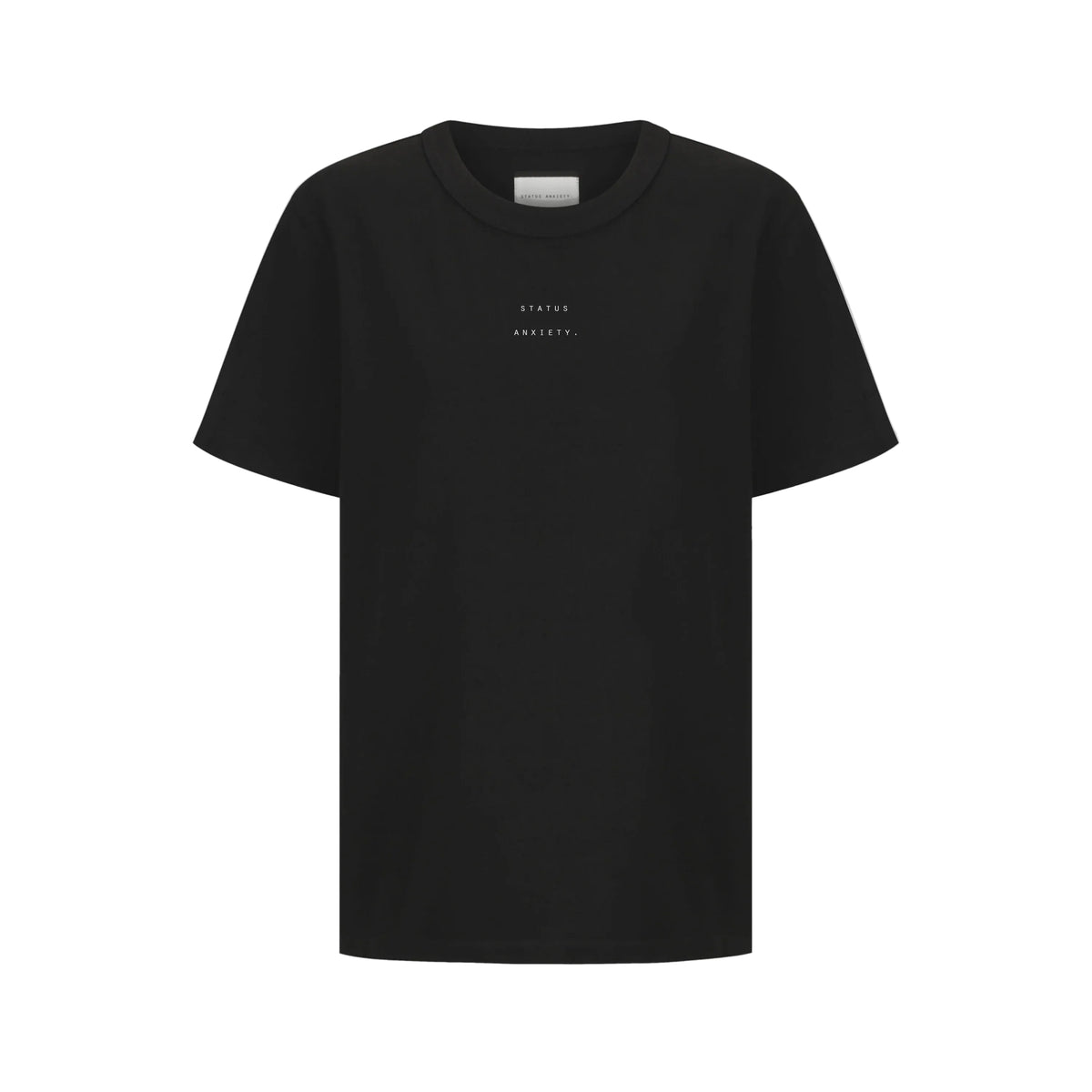 Feels Right Logo - Women's Tee - Soft Black | Status Anxiety