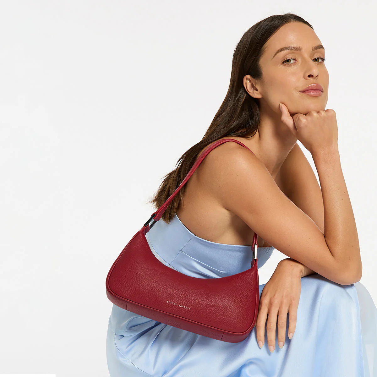 Not That Simple Bag - Rouge | Status Anxiety