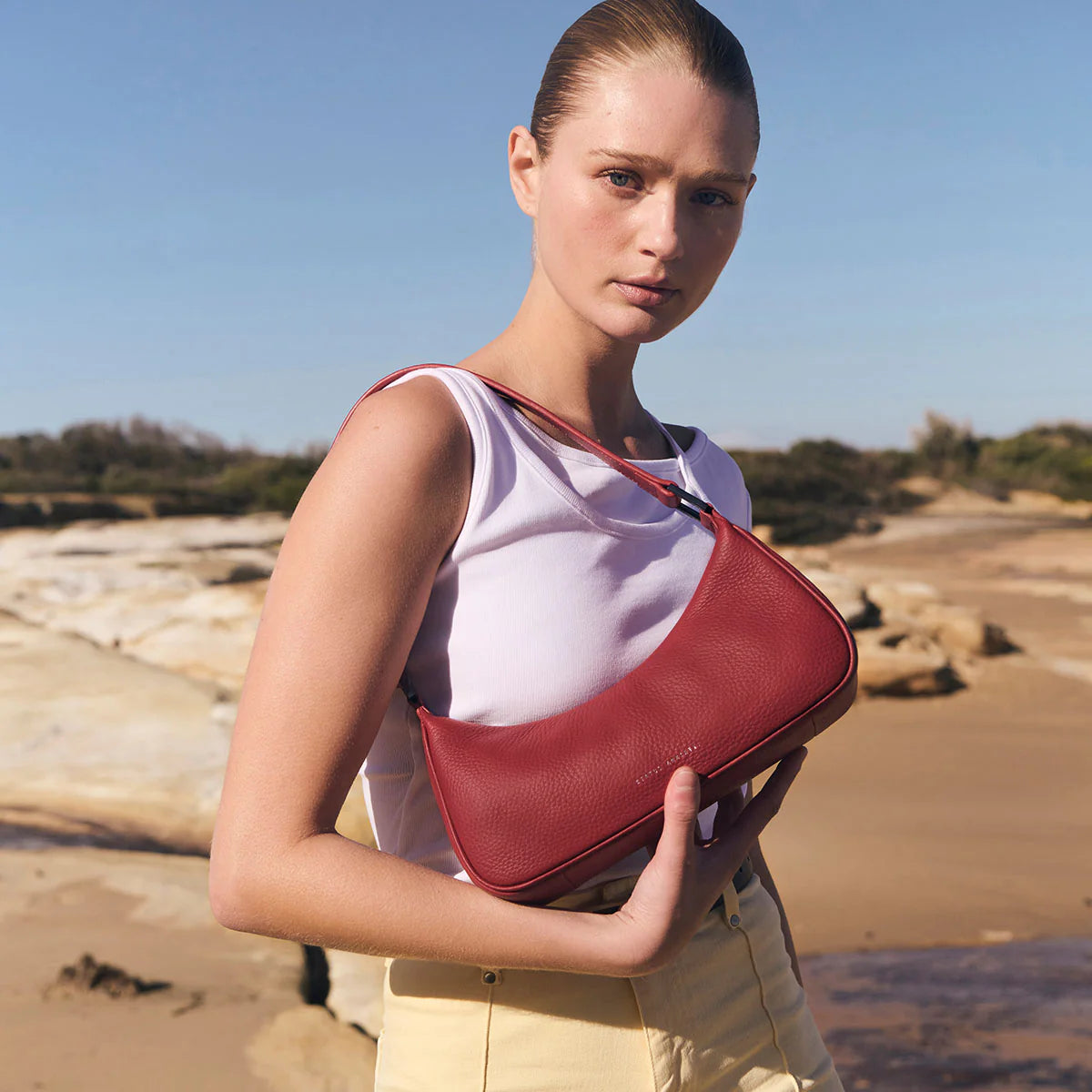 Not That Simple Bag - Rouge | Status Anxiety