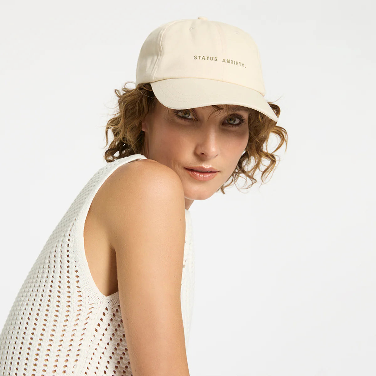 Status Anxiety Cap - Cream | Status Anxiety
