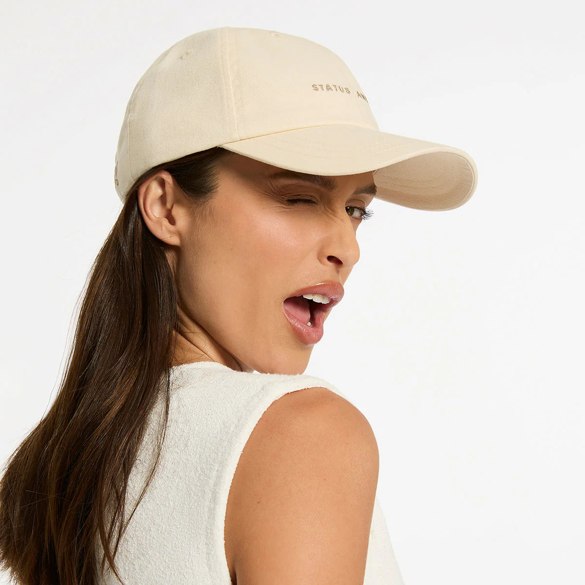 Status Anxiety Cap - Cream | Status Anxiety