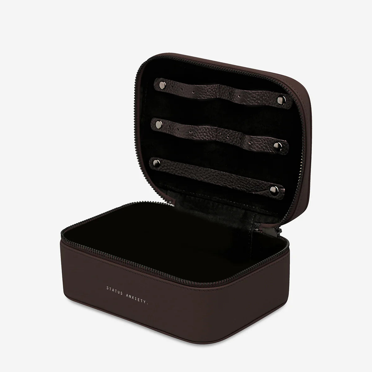 Shining Armour Jewellery Case - Cocoa | Status Anxiety